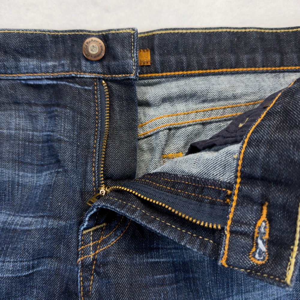 David Kahn Womens Jeans 31 Style 3747 Dark Wash Low Rise Flare Bootcut USA - Picture 4 of 12
